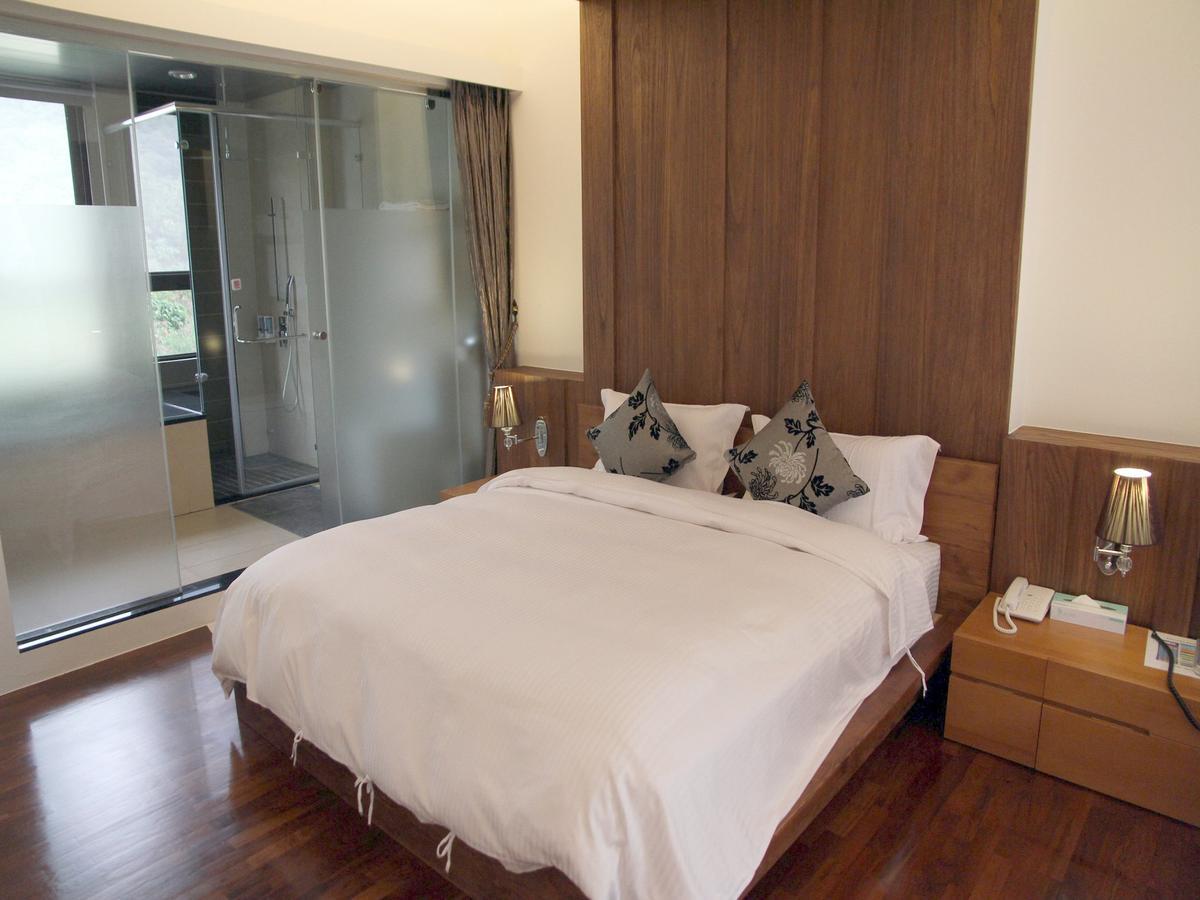 Peace Area Hot Spring Hotel Jiaoxi Bagian luar foto