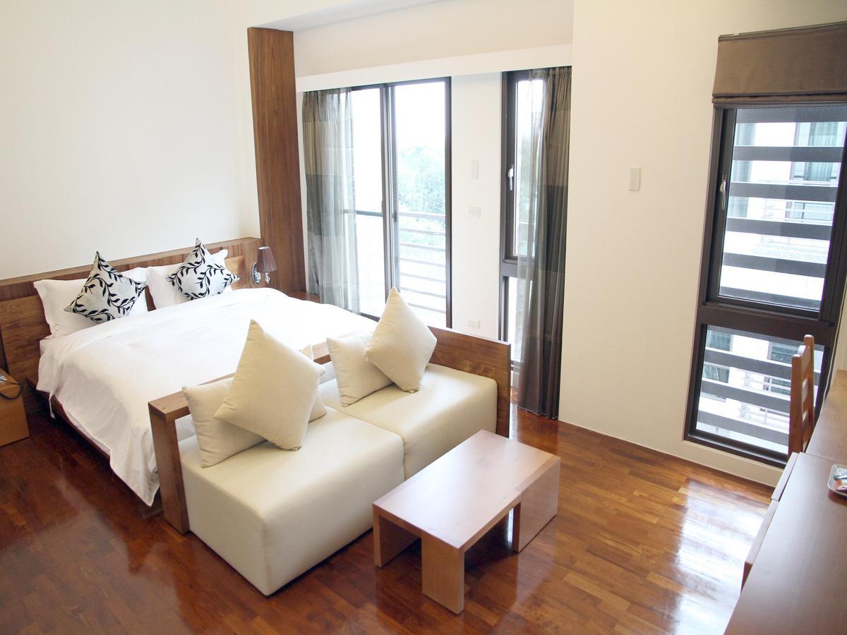 Peace Area Hot Spring Hotel Jiaoxi Bagian luar foto
